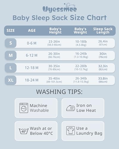 Nyessmee Baby Sleep Sack 0-6 Months 0.5 TOG, 100% Cotton Baby Wearable Blanket 2 Pack with 2-Way Zipper, Lightweight Sleep Bag for Boys ＆ Girls Newborn Infant Breathable Sleeing Sack Blue Rokets