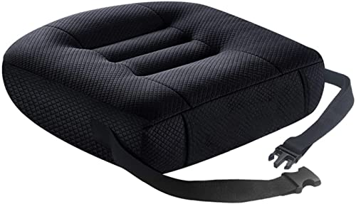 ZAVM Adult Booster Seat for Car, 17"*17",4" Thick Car Seat for Short Drivers, Butt Cushion for Office Chairs, Car Seat Cushions for Driving