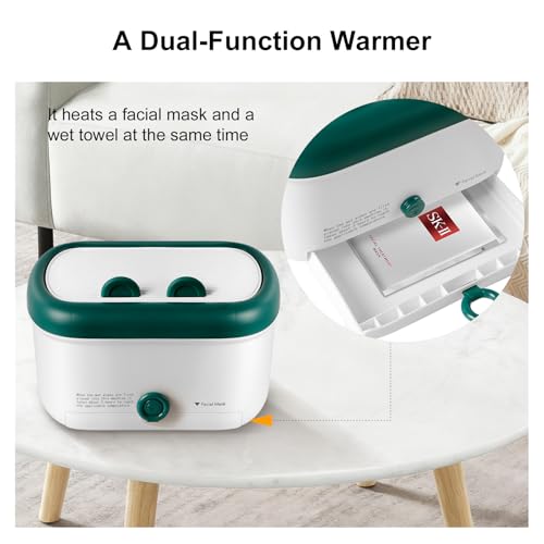Baby Wipe Warmer, Large Capacity Diaper Wipe Warmer with Night Light, Auto Temperature Control, Keeps Baby Wipes Warm and Moist for Newborn Nighttime Changes