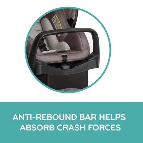 Evenflo Pivot Modular Travel System with LiteMax Preemie and Infant Car Seat (Casual Gray)