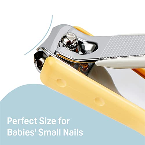 Pigeon Baby Nail Clipper with Splatter Proof Case for 9+ Months