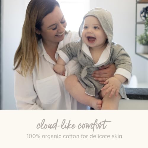 Burt's Bees Baby Infant Hooded Towels, Unisex Bath Essentials, 2-Pack