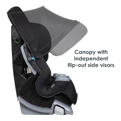 Baby Trend Cover Me™ 4-in-1 Convertible Car Seat, Scooter – Built-in Canopy, 4-Stage Growth System, Plush Comfort Padding, Multi-Position Recline