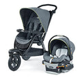Chicco Activ3 Jogging Stroller Travel System, Activ3 Jogging Stroller with KeyFit 30 Infant Car Seat and Base, Solar/Grey