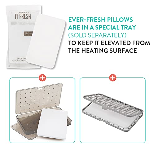 Prince Lionheart Ever-Fresh Wipe Warmer Replacement Pillows for Ultimate Baby Wipe Warmer that Keeps Baby Wipes Warmer and Fresh, Prevents Discoloration in Baby Wipes - Pack of 6