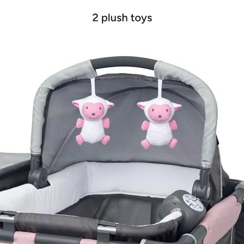 Baby Trend Simply Smart Nursery Center Playard, Dash Pink