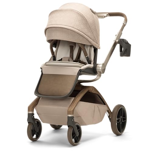 Maxi-Cosi Tana 360 Rotating Modular Stroller, Stroller and Car Seat Combo Travel System, Natural Heritage
