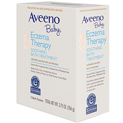 Aveeno Soothing Baby Bath Treatment, Single Use Packets - 5 ea