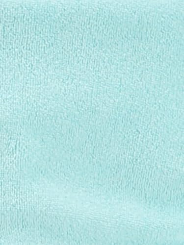 Simple Joys by Carter's Unisex Babies' 8-Piece Towel and Washcloth Set, Aqua Blue/Grey, One Size