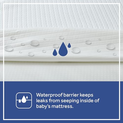 Sealy Baby Infant and Crib Mattress - Refresh 2 Stage, Breathable and Waterproof, GREENGUARD Gold Certified, Made in USA
