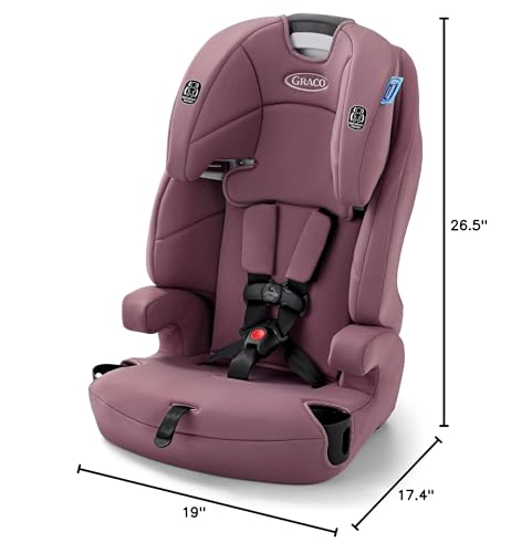 Graco® Tranzitions 3-in-1 Harness Booster Car Seat, Forward Facing Car Seat, Highback, to Backless Booster, Eloise