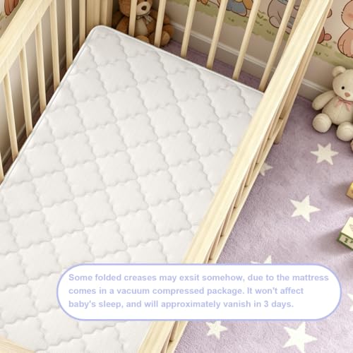 Moonlightfamily 5"x52"x27.5" Premium Baby Crib & Toddler Mattress
