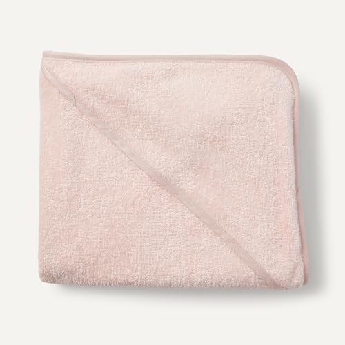 Amazon Essentials x Sofia Grainge Unisex Babies' Hooded Bath Towel, Pack of 2, Light Pink/Pale Yellow, One Size