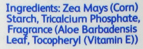 Johnson's Baby Cornstarch Baby Powder, 1.5 oz | Naturally Derived | With Aloe & Vitamin E | For Delicate Skin | Hypoallergenic