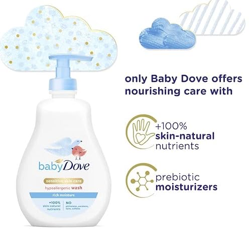 Dove, Baby Tear Free Shampoo, Rich Moisture - 13.5 Fl Oz / 400mL (Pack of 1)