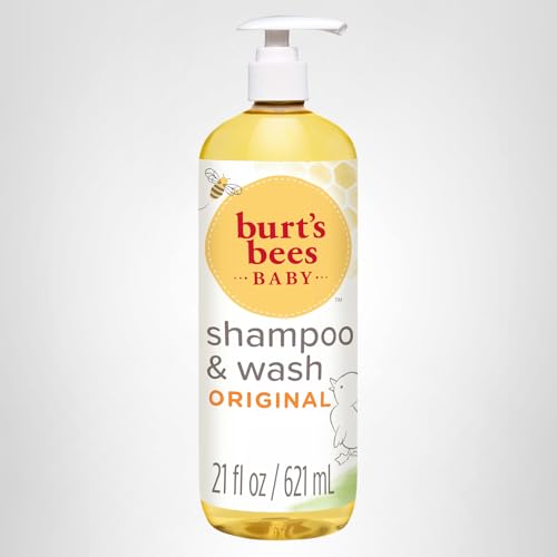 Baby Shampoo & Wash, Burt's Bees Tear Free Soap, Baby Care, Original, 21 Ounce (Packaging May Vary)