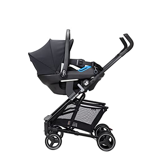 Maxi-Cosi Maxi-Taxi Xt Baby Stroller, Car Seat Caddy, Ultra Compact, Travel System with Ample Storage, Black,