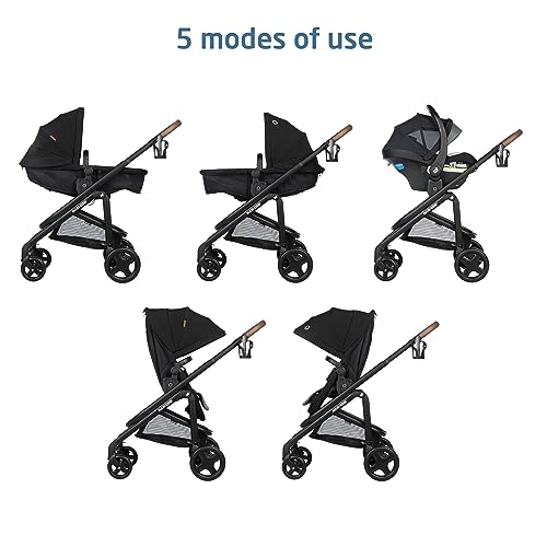Maxi-Cosi Tayla™ Max Travel System, Baby Stroller and Car Seat Combo, Car Seat Stroller Combo, Onyx Wonder