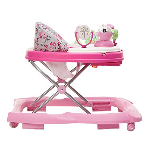 Disney Baby Minnie Mouse Baby Walkers and Activity Center with Music and Lights, Garden Delight