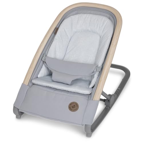 Maxi-Cosi Kori 2-in-1 Baby Bouncer Seat for Infants, Baby Rocker Chair, Portable Bouncer Chair, Classic Slate