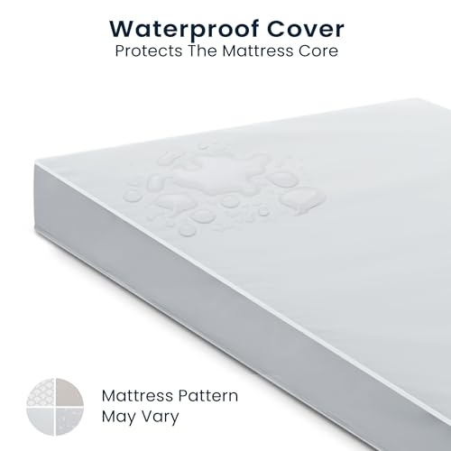 Serta Perfect Start Limited Dual Sided Baby Crib Mattress and Toddler Mattress, Breathable Fiber Core, GREENGUARD Gold Certified, Waterproof, 7 Year Warranty, Made in USA