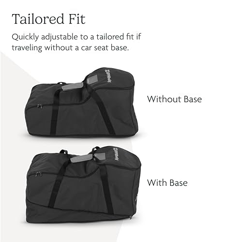 UPPAbaby Travel Bag for Aria and Mesa Infant Car Seats - Easy-Carry Handles + Durable Design with TravelSafe Protection