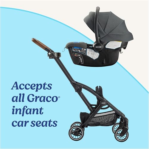 Graco® Gomax Frame Stroller, Accepts All Graco® Infant Car Seats, Backpack Style Lightweight Travel Stroller Frame