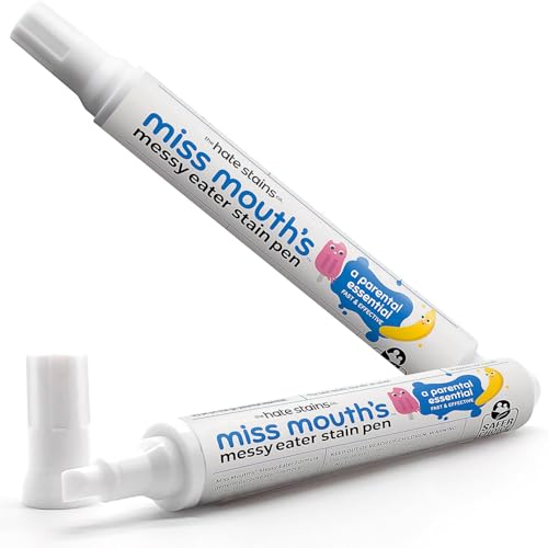 Miss Mouth's Messy Eater Stain Remover Pen, On-The-Go Travel, 2 Pack