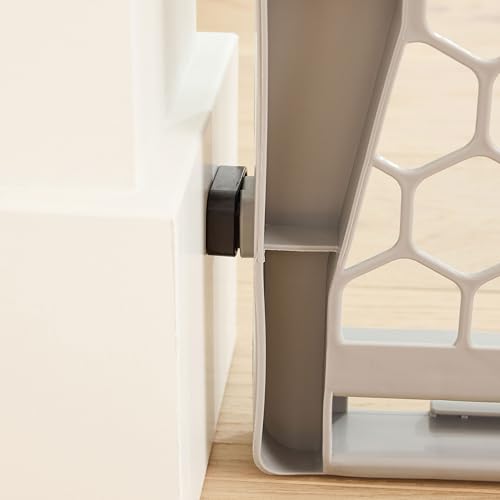 Regalo Safety 28"-42" Extra Wide Expandable Baby Gate for Doorways & Bottom of Stairs, Pressure Mounted Safety Gate for Babies, Toddlers & Pets, Tested & Safe for 30 Years, American Designed and Owned