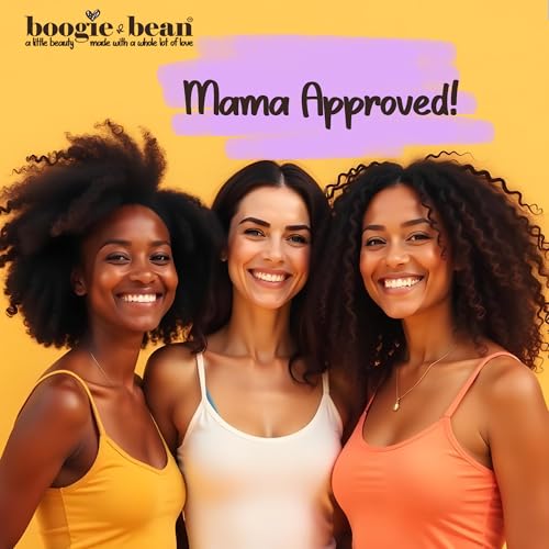 Boogie and Bean Kids Moisturizing Hair Butter for Hair Growth; Natural Hair Products for Black Kids; Infants Curly Hair, Twists and Braids Pomade.