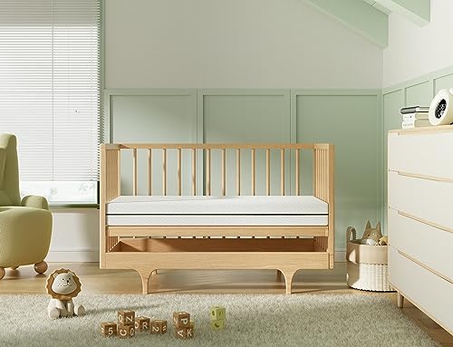 Dourxi Crib Mattress, Dual-Sided Comfort Baby and Toddler Bed Mattress