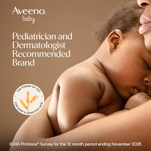 Aveeno Baby Welcome Little One Gift Set, Baby Essentials Set with Daily Moisture Wash and Shampoo, Calming Comfort Bath, Sensitive All Over Wipes, Body Lotion, & Healthy Start Balm, 5 Items
