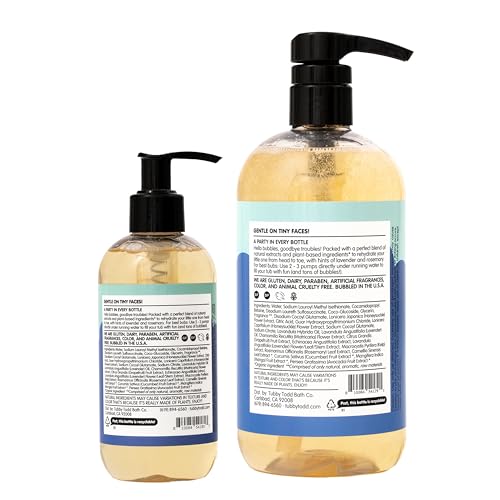 Tubby Todd Bubble Bath for Kids, Toddlers and Babies
