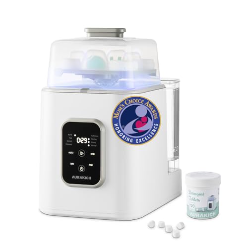 AURAKICH Baby Bottle Washer, Sterilizer & Dryer