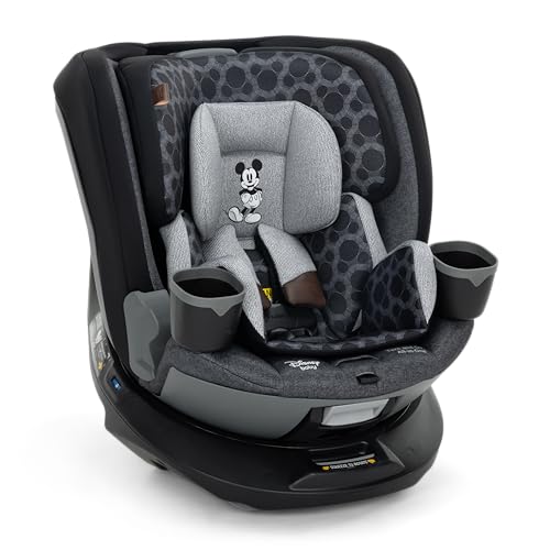 Disney Baby Turn and Go 360 Rotating All-in-One Convertible Car Seat, Vintage Mickey Mouse