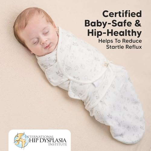KeaBabies Newborn Swaddles with Zippers - 3-Pack Baby Swaddle Sleep Sacks 0-3 Months, Infant, Baby Girls, Boys, Soft & Durable Sleep Sack Newborn, Easy Diaper Change Swaddling Blanket (Aspire, OS)
