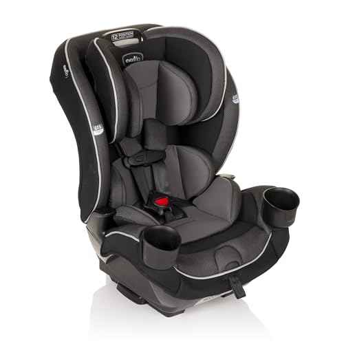 Evenflo EveryKid 3-in-1 Convertible Car Seat (Livingston Gray)