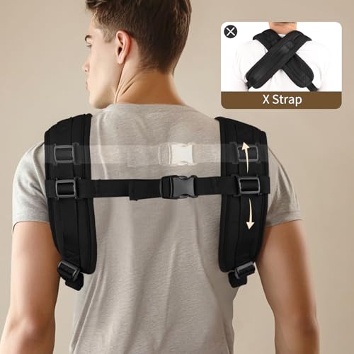 Bebamour Baby Carrier with Hip Seat,All-Position Breathable Mesh Hip Seat & Carrier 0-36Months with Head Hood, 3 PCS Teething Pads, Waist Extender,Storage Bag & Pacifier Case(Black)