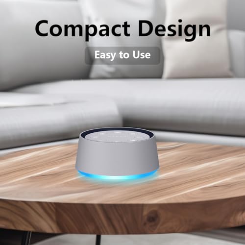 Brown Noise Sound Machine with 30 Soothing Sounds 12 Colors Night Light for Baby Adults Kids Sleep Machine 36 Volume Levels 5 Timers for Home Office