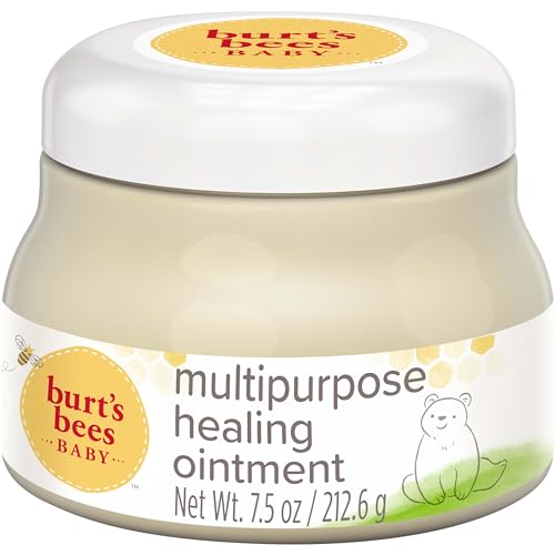 Burt's Bees Baby 100% Natural Origin Multipurpose Healing Ointment, Face & Body Baby Ointment – 7.5 Ounce Tub