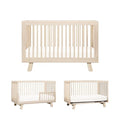 Babyletto Hudson 3-in-1 Convertible Baby Crib - GREENGUARD Gold Certified - Convertible Crib to Toddler Bed and Daybed - Baby Bed with 4 Adjustable Heights - Wooden Crib - Washed Natural