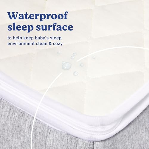 Graco Ultra 2-in-1 Premium Dual Sided Crib & Toddler Mattress - GREENGUARD Gold, CertiPUR-US Certified Foam, Machine Washable Cover with 100% Waterproof Surface, Fits Standard Crib & Toddler Beds