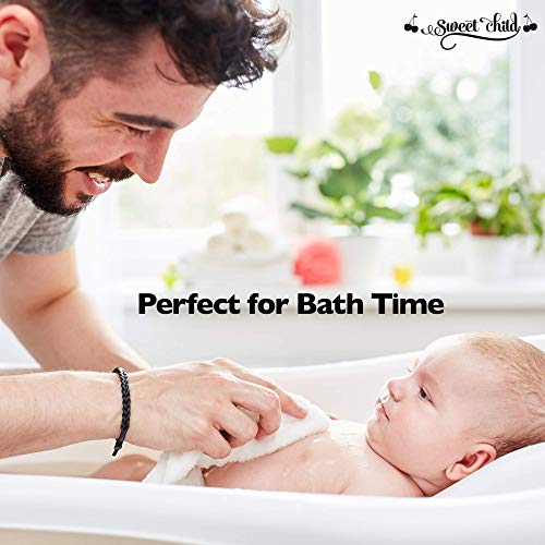 Sweet Child 8-Pack Baby Washcloths -Super Soft Rayon Washcloth, Baby Wash Cloths for Newborn,Infants and Kids, Bath Baby Towels, Body and Face Towel, Face Cloths for Washing Face