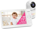 VTech Baby Monitor No WiFi with 7" IPS Screen & Remote Pan Tilt Zoom – 5000mAh 12Hr Video Battery, 1000ft Range, Night Vision, Multi-Color Night Light, Two-Way Talk | Advanced HQ Max