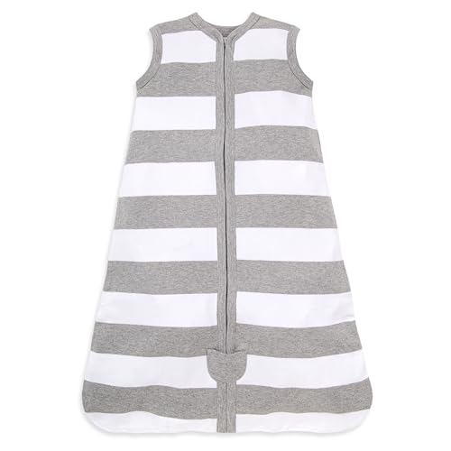 Burt's Bees Baby Beekeeper Wearable Blanket Winter, Organic Cotton Swaddle 0.5 or 1.5 TOG, Baby Infant Wearable Blanket & Essentials Shower Gift