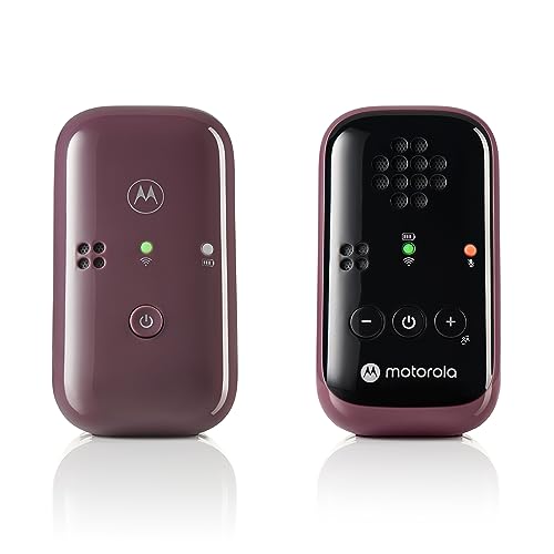 Motorola Nursery PIP12 Baby Monitor Audio Only, Portable and Rechargeable, No WiFi Needed, 1500ft Range HD Sound with Auto Off, Includes Water-Resistant Travel Case