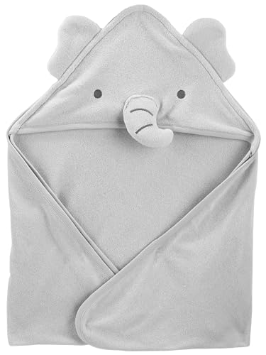 Simple Joys by Carter's Unisex Babies' 8-Piece Towel and Washcloth Set, Aqua Blue/Grey, One Size