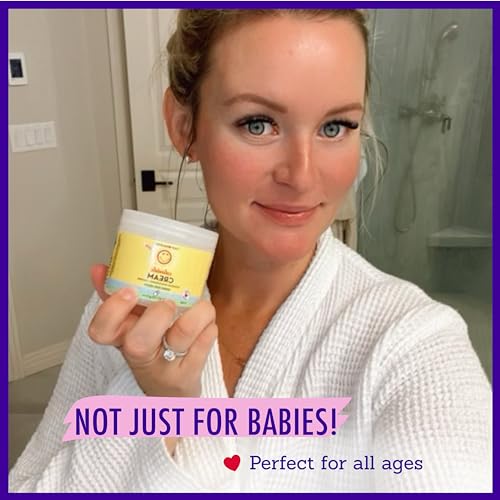 California Baby Calendula Cream | 100% Plant-Based Moisturizer | Lavender Baby Lotion | Face Moisturizer For Dry Skin | Hypoallergenic | 2.9 oz / 82g