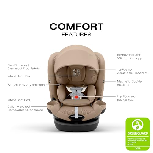 Callisto G 360 Rotating All-in-One Convertible Car Seat - Almond Beige
