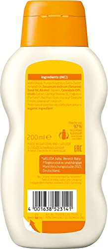 Weleda Calendula Baby Cream Bath, 6.8 Fl Oz